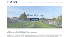 Desktop Screenshot of eastmidlandsboatservices.com